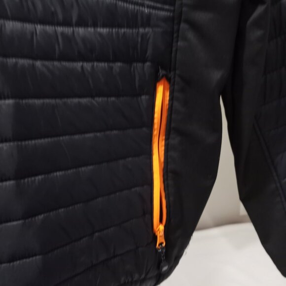 LIKE NEW SKETCHERS BLACK QUILTED PUFFER JACKET MEN SIZE XL - Picture 6 of 7